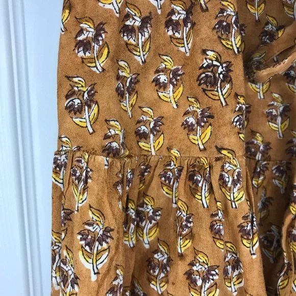 Daughters of India Light Brown Midi Dress - Picture 15 of 16